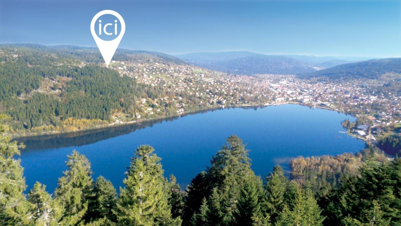 Laptitevosgienne Vue Lac A Gerardmer ! Exteriér fotografie